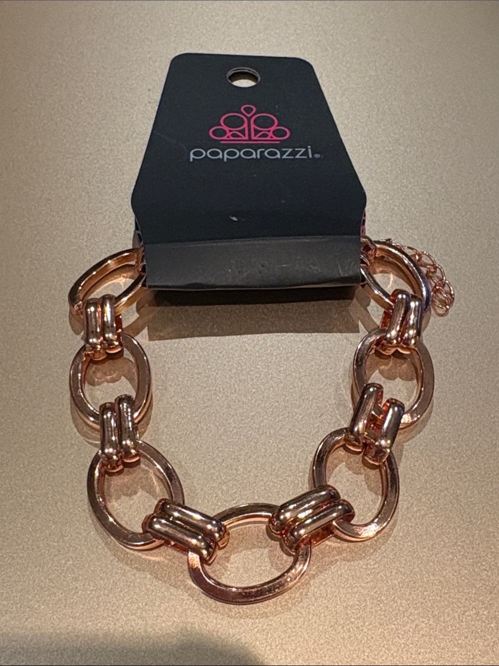 Paparazzi Rose Gold Chain Link Bracelet